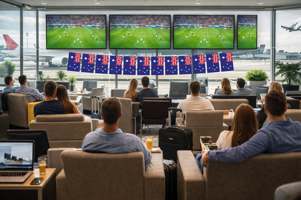 Australia Hand Tied String Flags