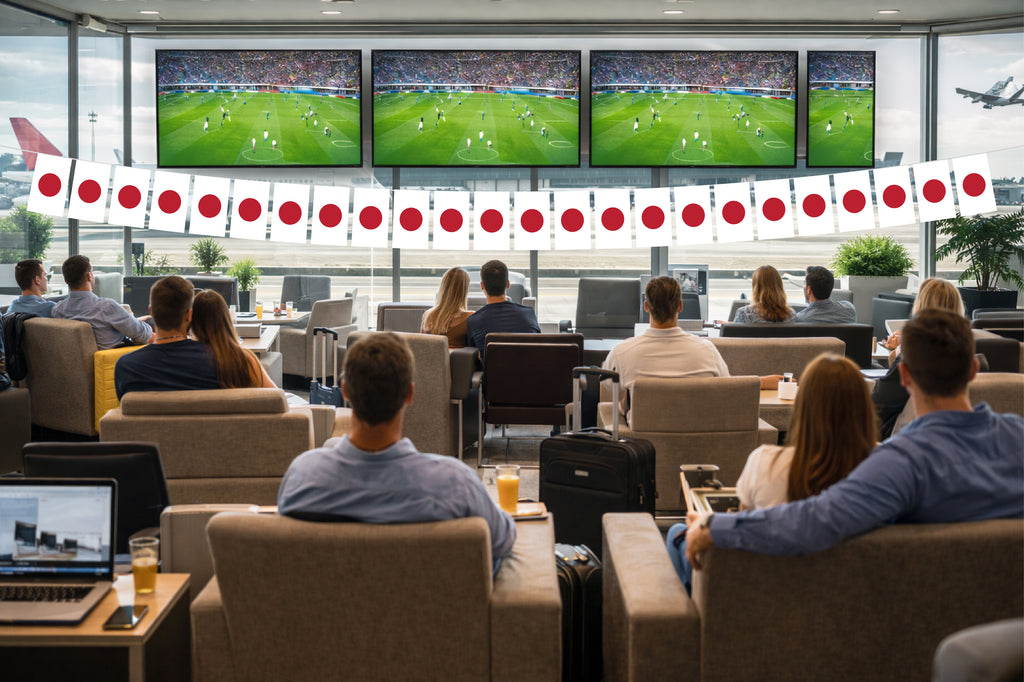 Japan Hand Tied String Flags