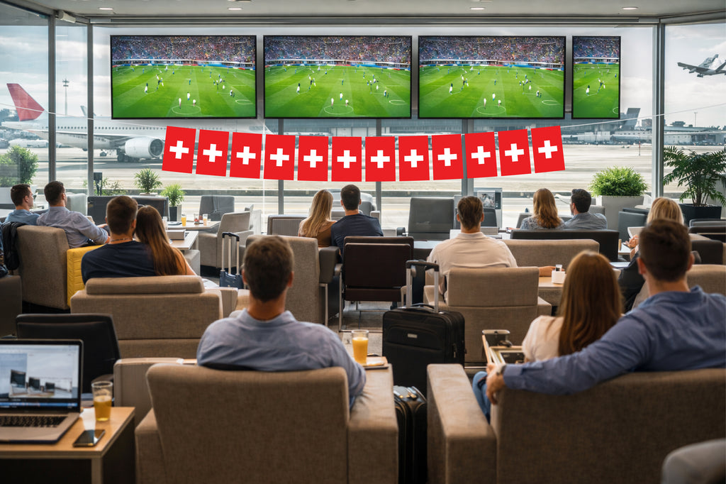 Switzerland Hand-Tied String Flags & Bunting