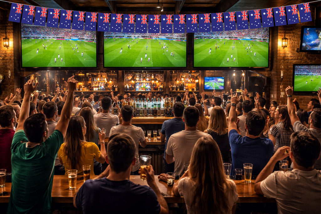 Australia Hand Tied String Flags