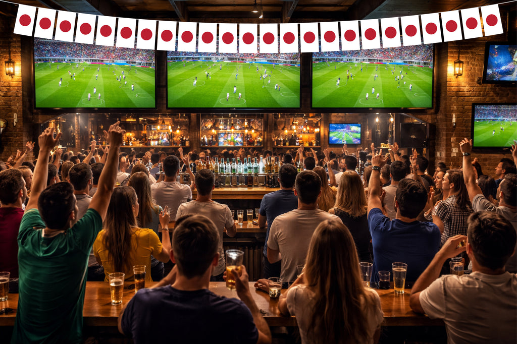 Japan Hand Tied String Flags