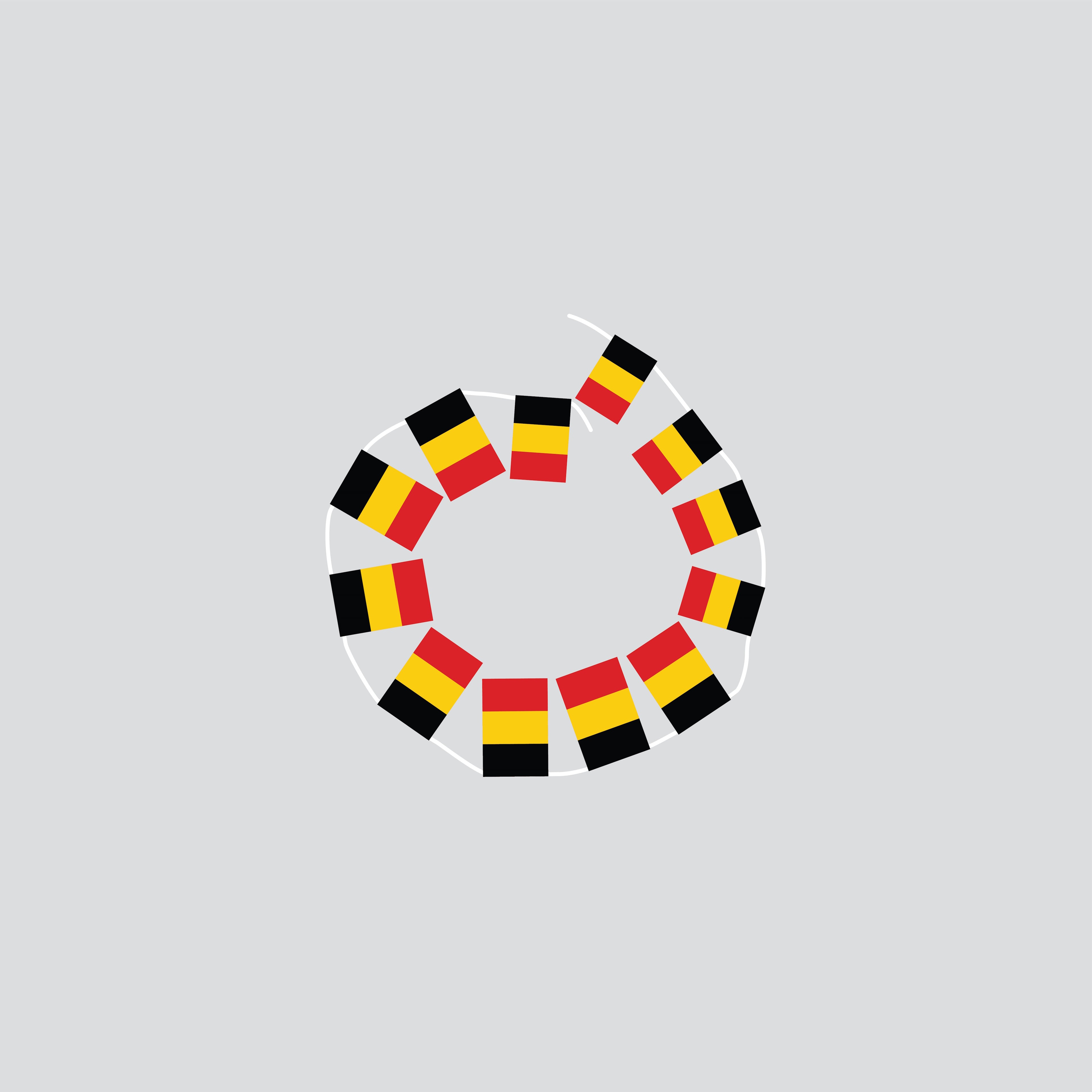 Belgium Hand-Tied String Flags & Bunting