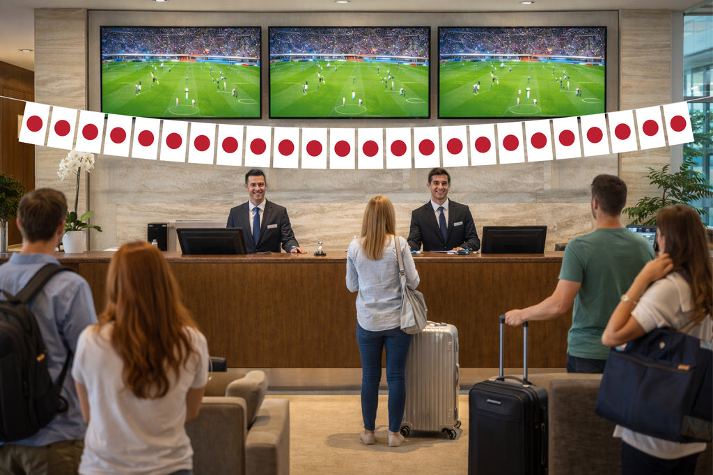 Japan Hand Tied String Flags