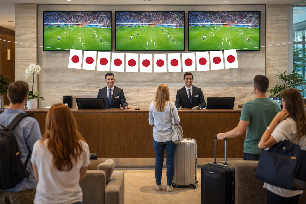 Japan Hand Tied String Flags