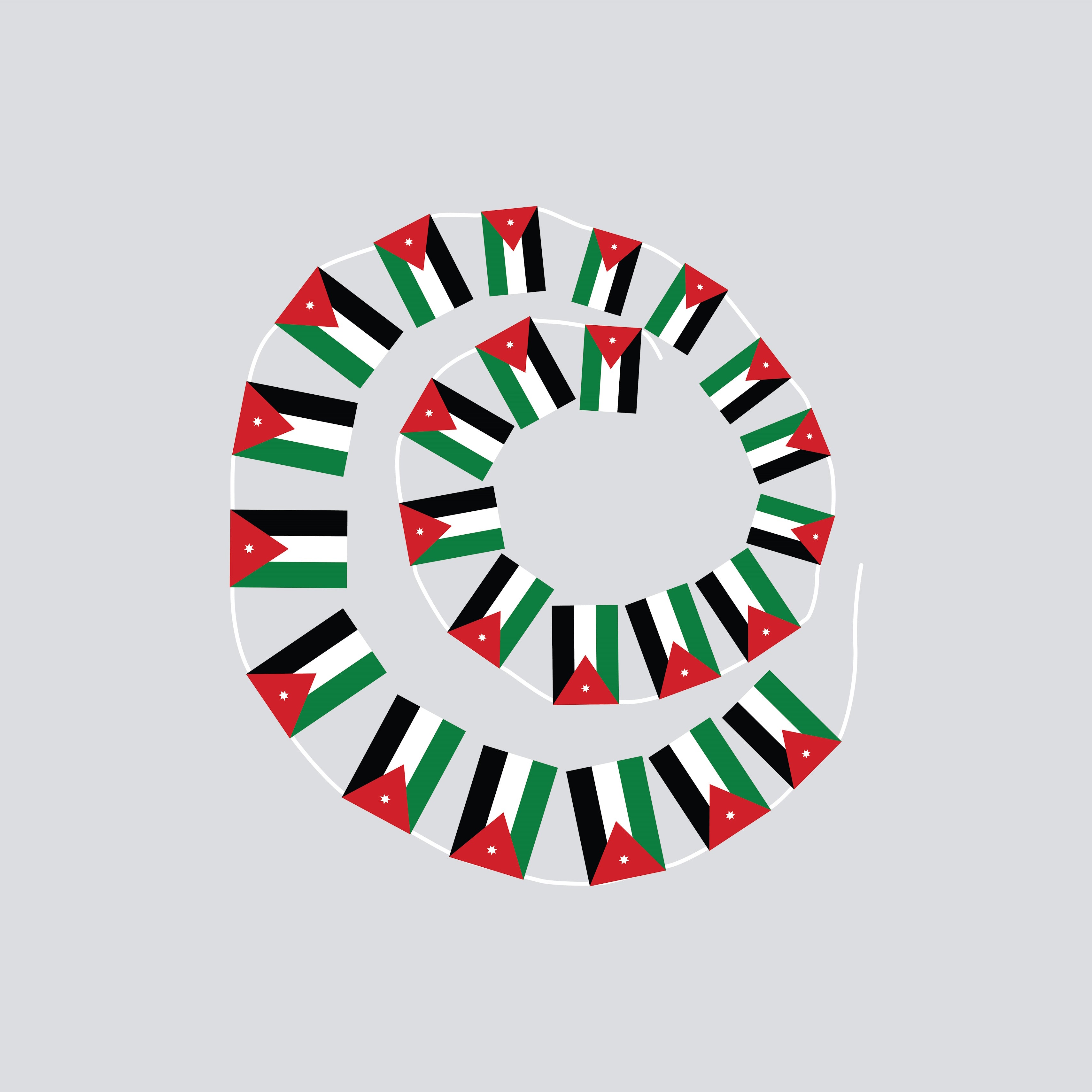 Jordan Hand-Tied String Flags & Bunting