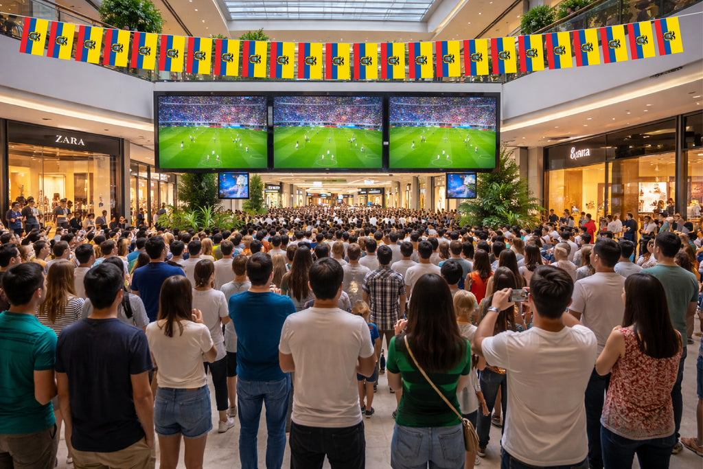 Ecuador Hand-Tied String Flags & Bunting