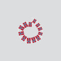 Norway Hand-Tied String Flags & Bunting