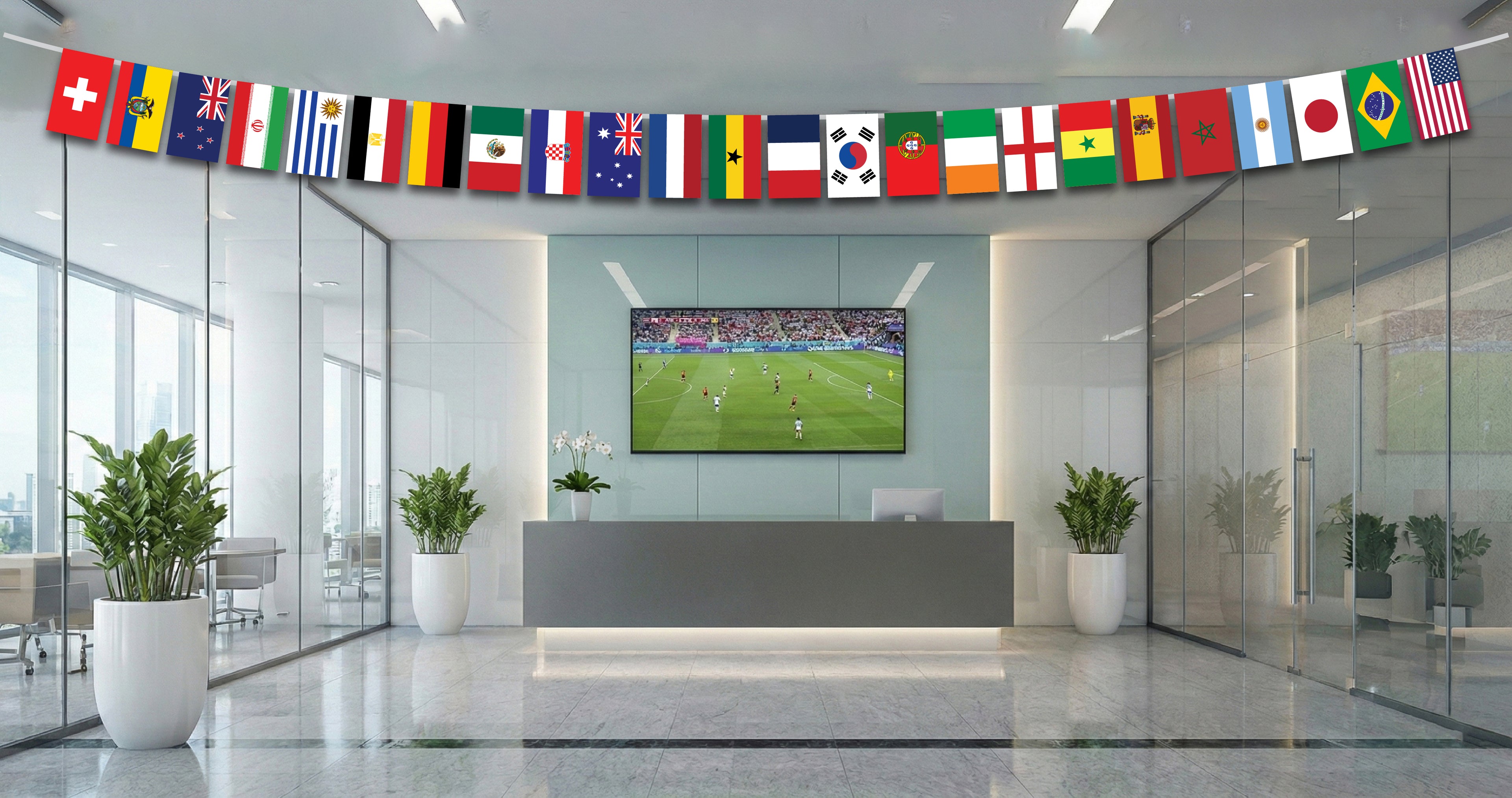 String Flags Full Factory 2026 International Soccer