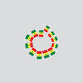 Senegal Hand-Tied String Flags & Bunting