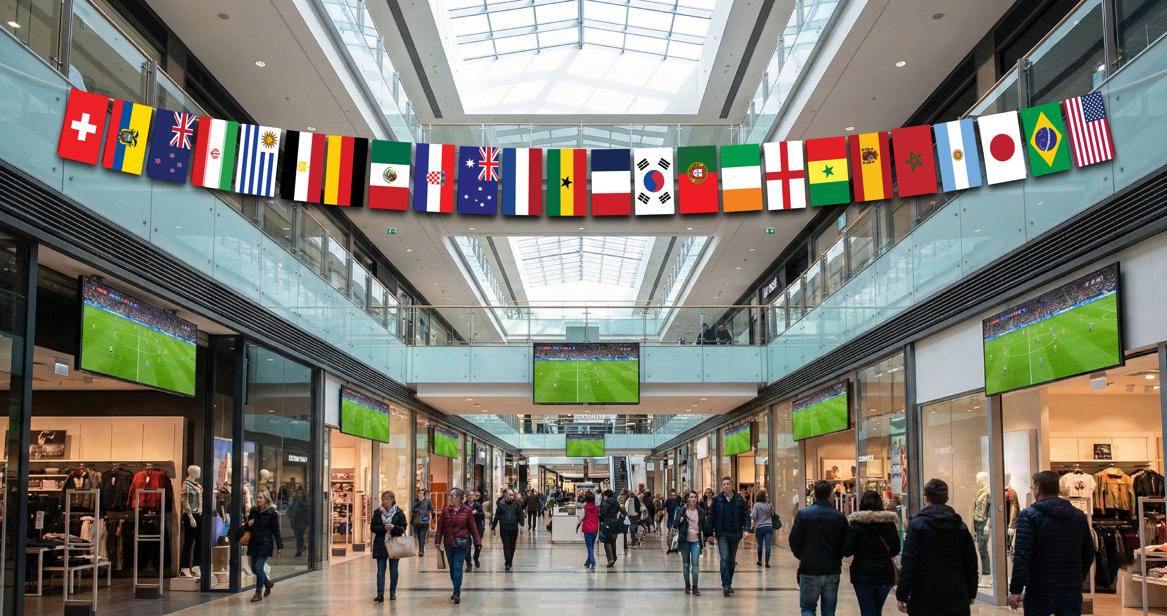 String Flags Full Factory 2026 International Soccer