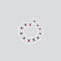 South Korea Hand-Tied String Flags & Bunting