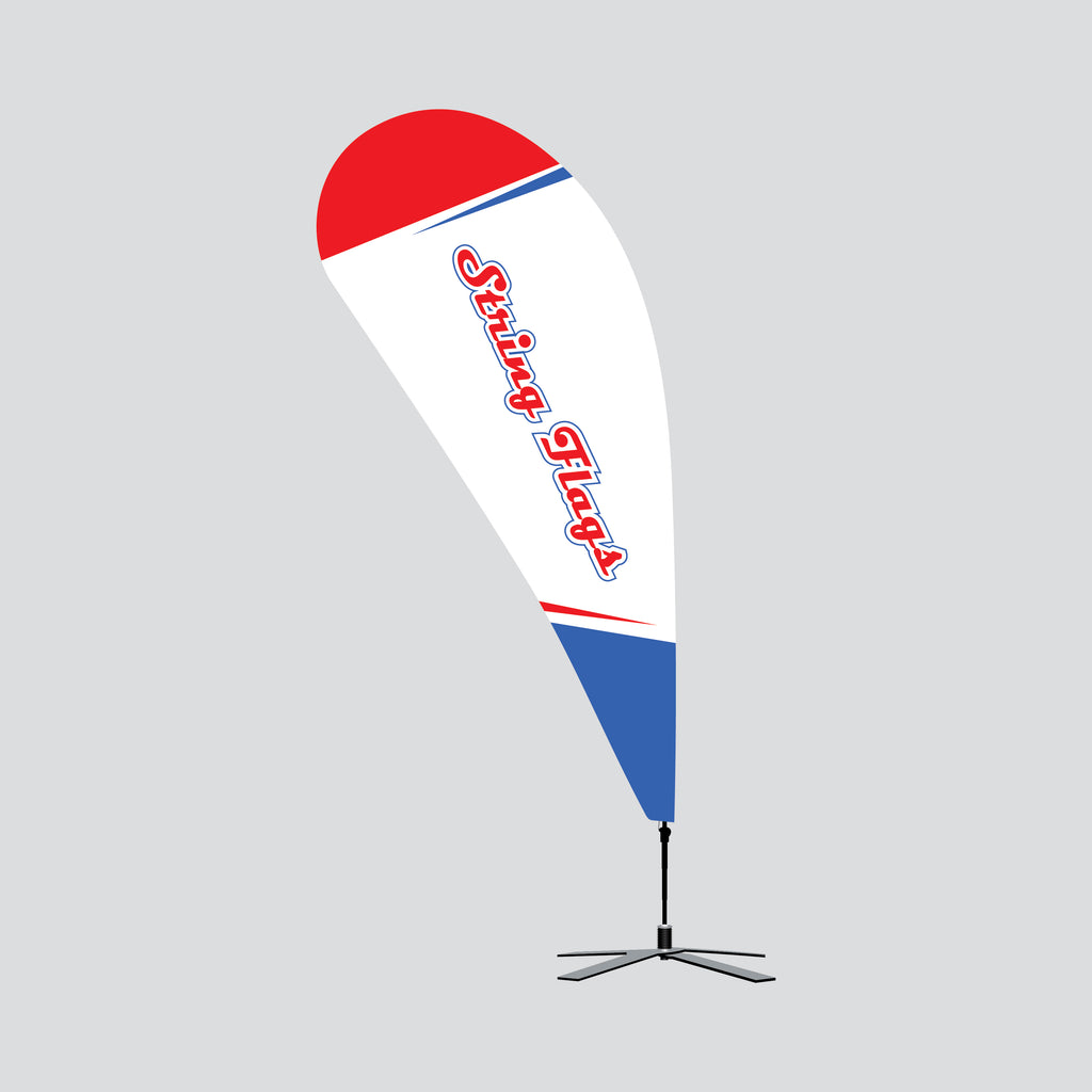 Large Tear Drop Flag Kit