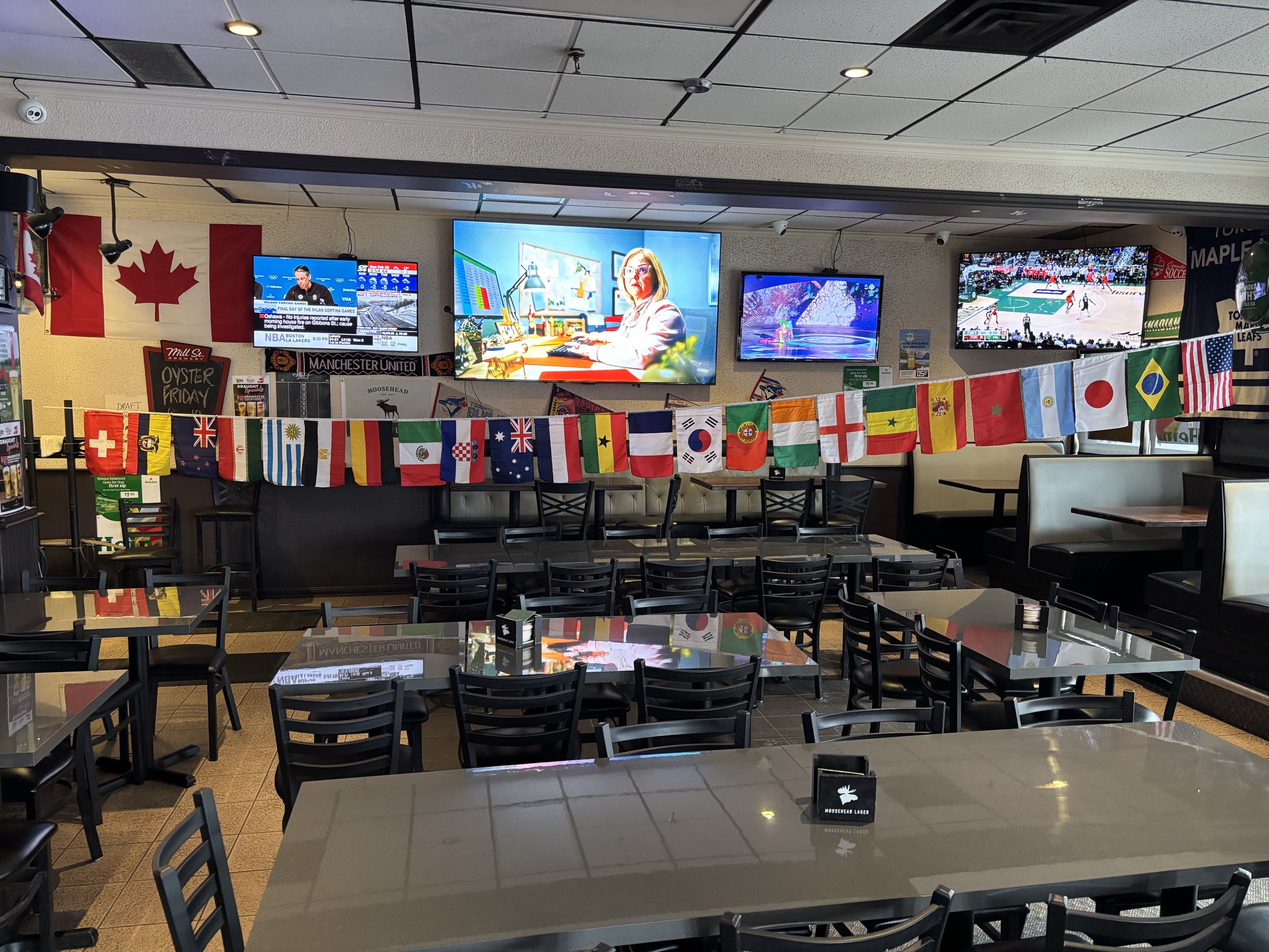 2026 International Soccer String Flags Hand Tied